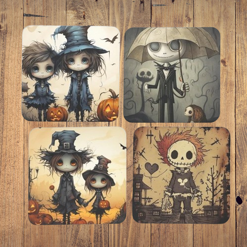 Zombie Coaster Set