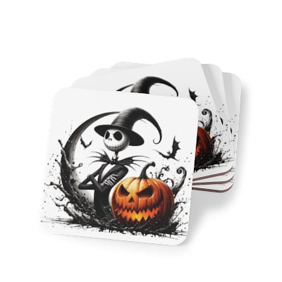 Jack Skellington Coaster Set