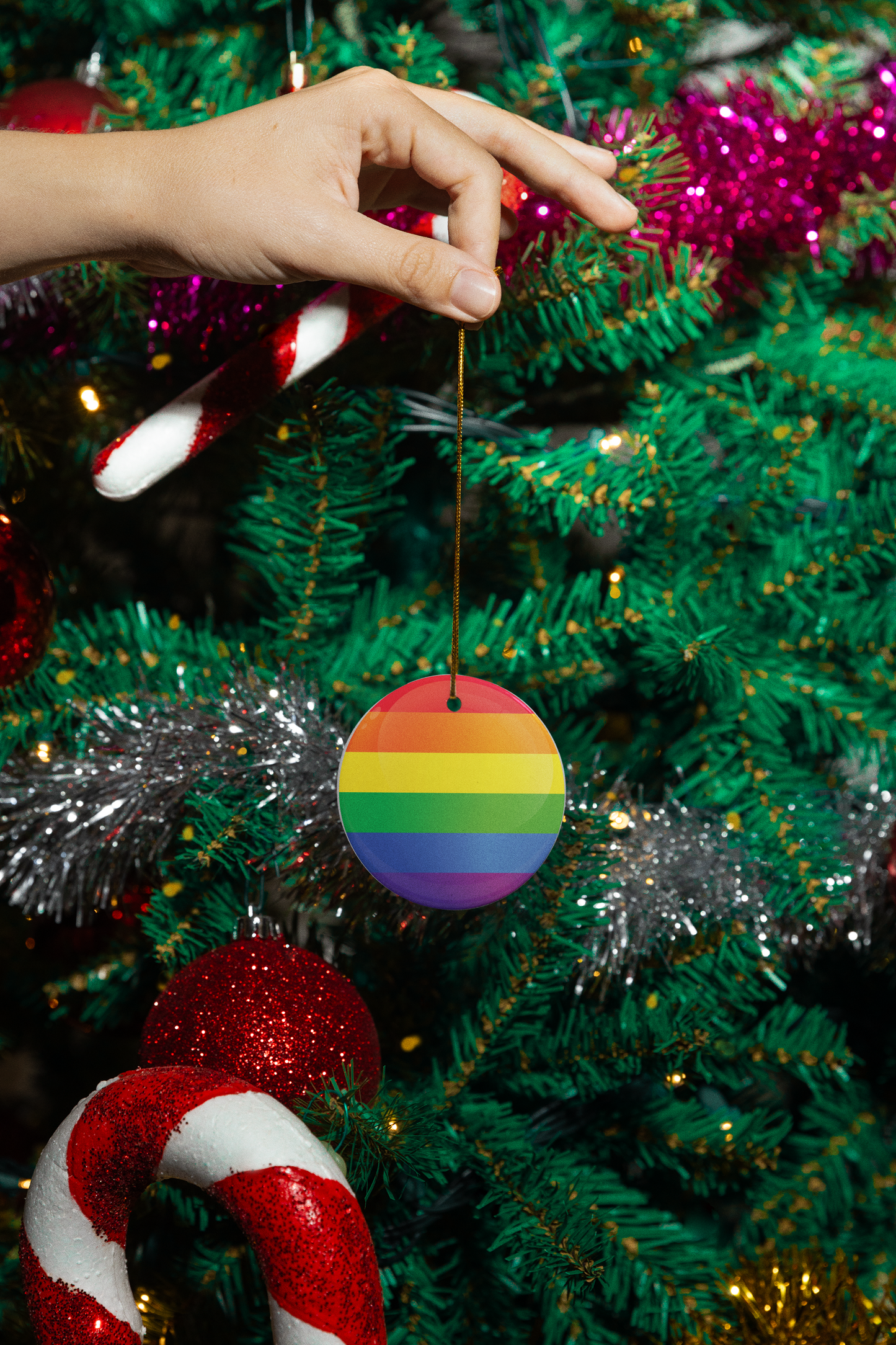 Pride Christmas Ornament