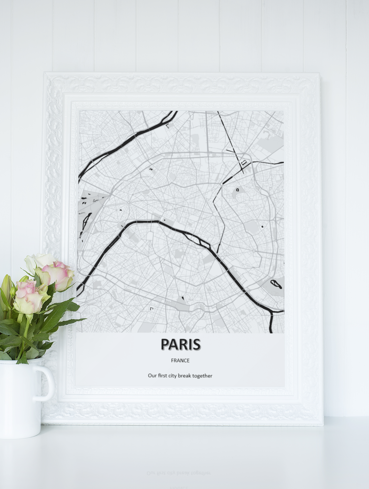 Personalised Travel Map Prints