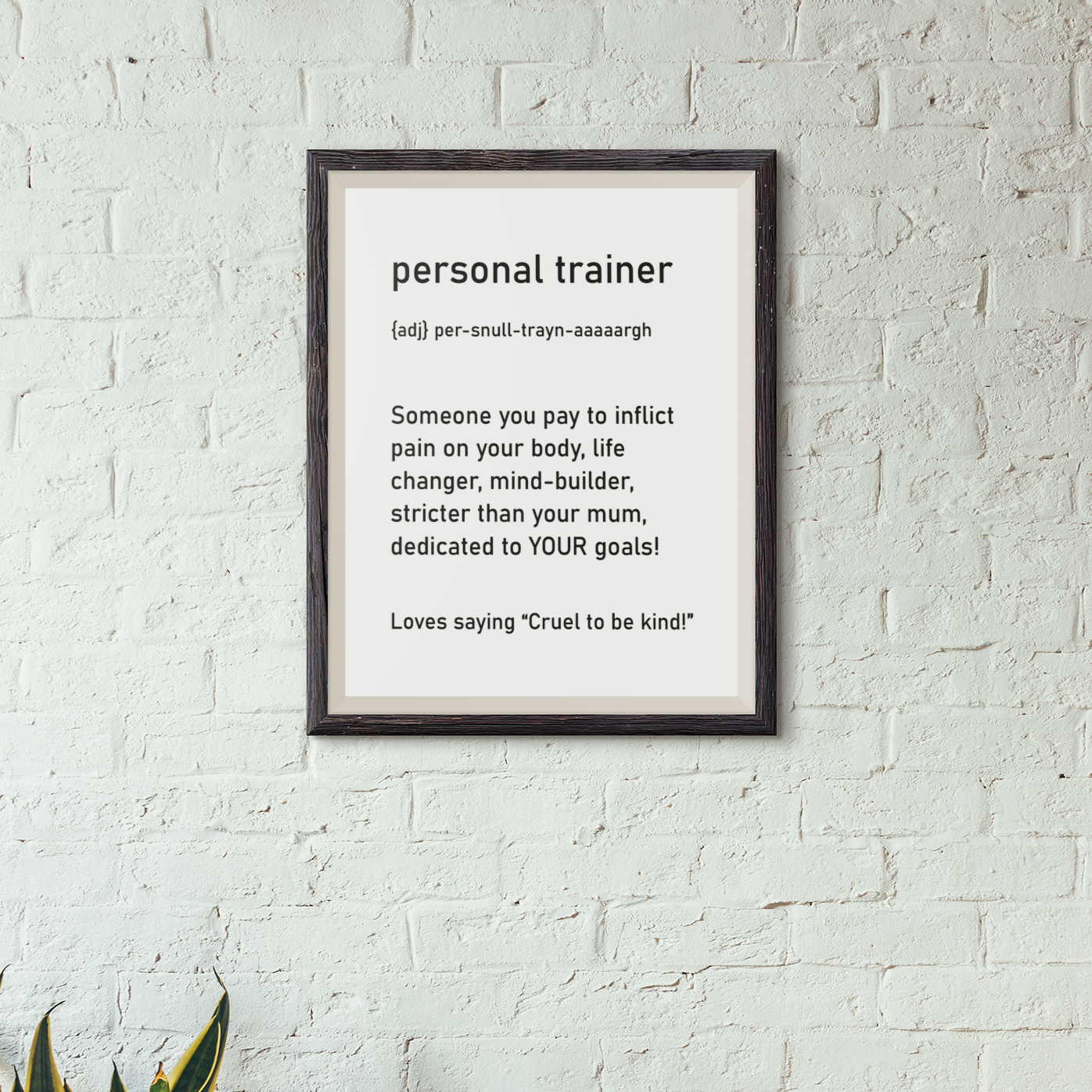 Personal Trainer | Definition Art