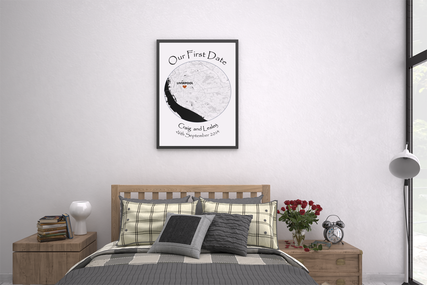 Memory Map Circle Print