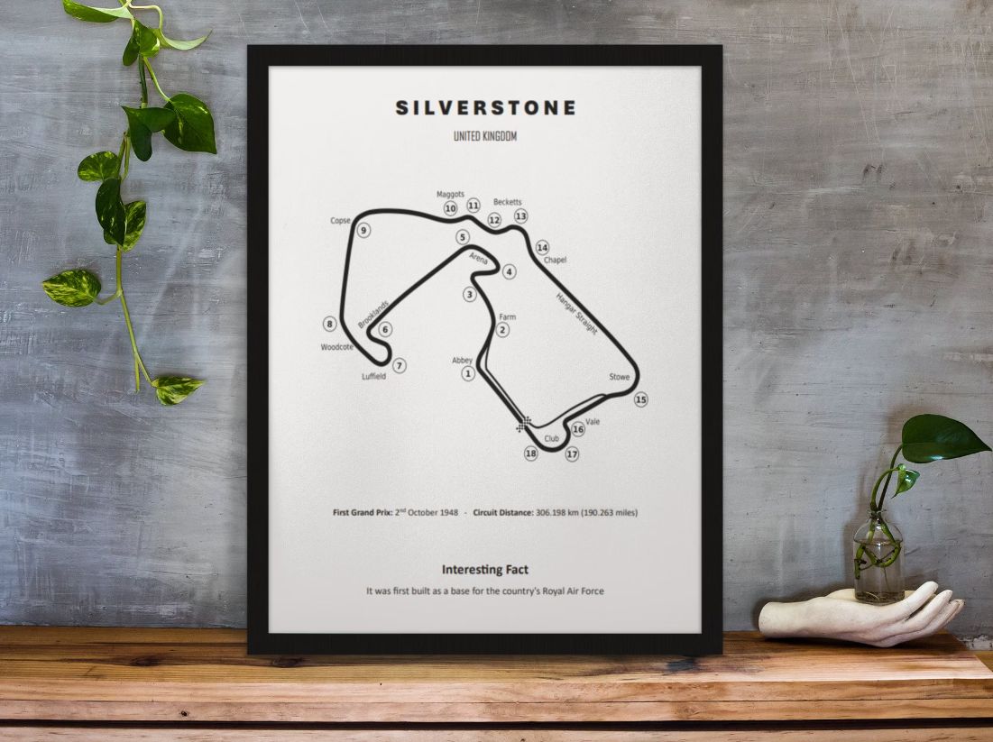 Grand Prix Racing Circuit Prints