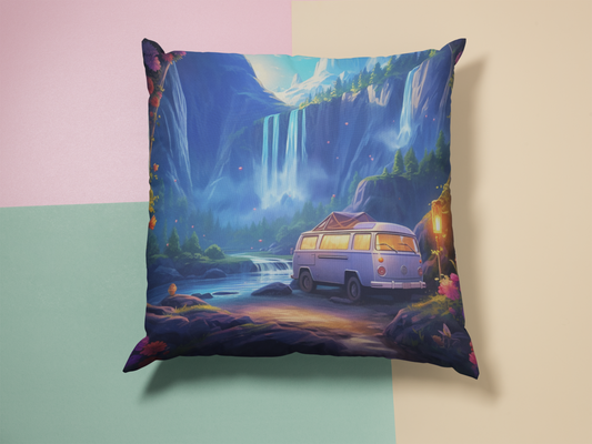 Waterfall Campervan Cushion Cover
