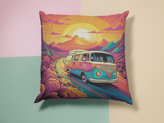Sunset Campervan Cushion Cover