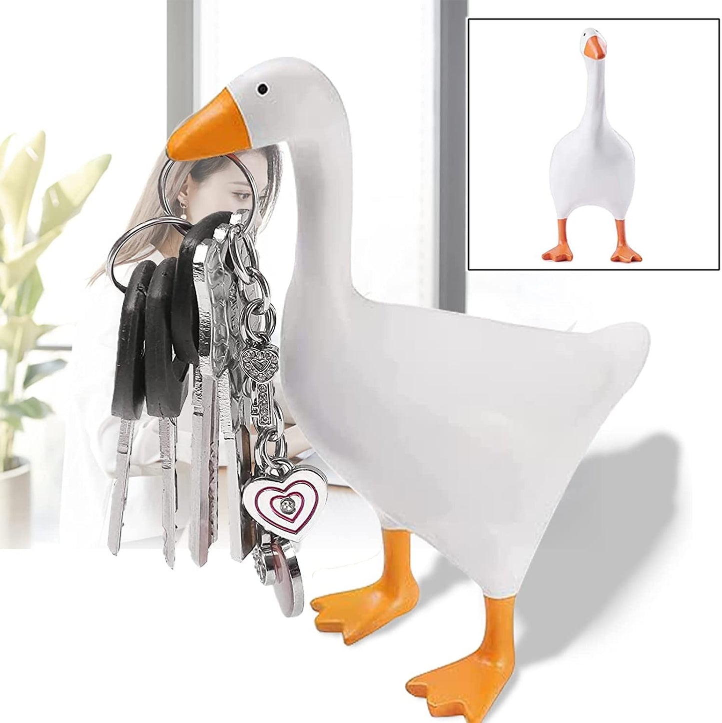 Magnetic Goose Keyholder