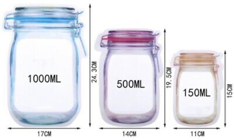 Mason Jar Bags - Around The Home